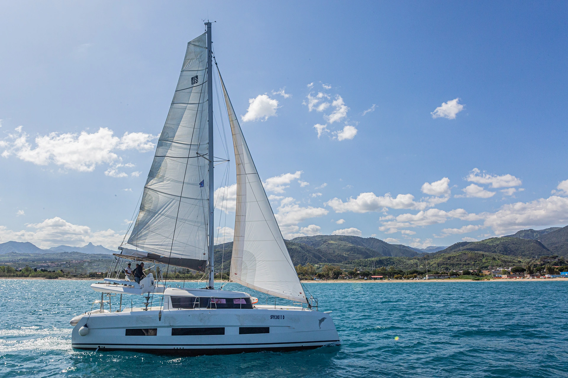 DUFOUR 48 CAT Oblivion Planet Dufour catamaran 48 oblivion planet ext 12